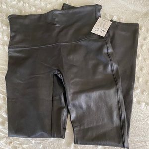 Spanx faux leather leggings